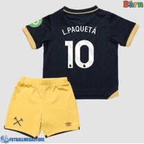 Fotballdrakt Barn West Ham United Lucas Paqueta #10 Tredjedraktsett 2025-26 Kortermet (+ Korte bukser)